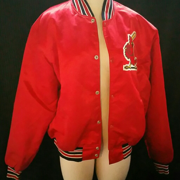 STARTER Other - Vintage Starter Silk Bomber Jacket St.louis Cardin